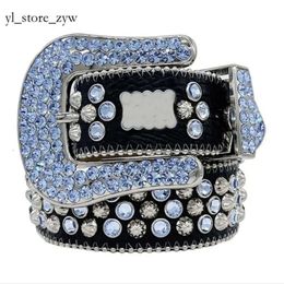 Men Designer Belt Large Crystal Bb Belt Letter Luxury Belt Retro Needle Buckle Waistband Fashionable Ceinture Shiny Woman Diamond Belts Multicolor Option 8724