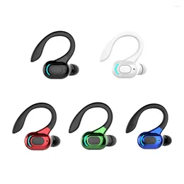 Microphones Waterproof Earbuds Bluetooth-compatible 5.2 Noise Cancelling Wireless Headset Ear-hook Earphone For Driving