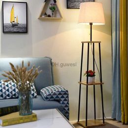 Floor Lamps Black Iron Derrick Table Lamp Floor Lamp E27 Modern Living Room Bedside 90-260V Multi-functional Storage Shelf 50% off Hot Sold YQ240130