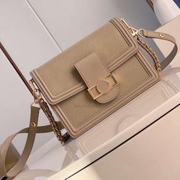 Luis Viton LouiseViution LouisVuiotton Leather 9a Designer Bags Epi Chain Handbags 25/20cm High Imitation Counter Quality Lvse Crowhide Shoulder Flap Purse