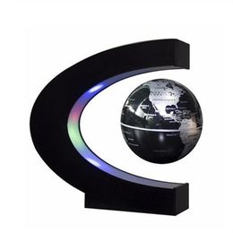 Magnetic Levitation Globe Night Light Floating World Map Ball Lamp Cool Lighting Office Home Decoration Terrestrial Globe lamp250R