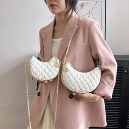This Year's Popular Underarm for Women, New Spring/summer High-end Texture Niche Diamond Grid Chain 2024 New Design Fashion 78% Off Store wholesale