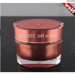 10g ACRYLIC red cone shape cream bottle,cosmetic container,,cream jar,Cosmetic Jar,Cosmetic Packagingbest qty Bqqgw