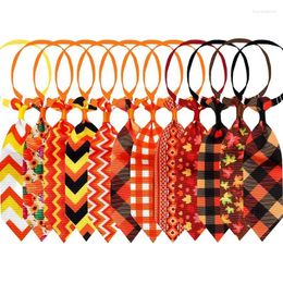 Dog Apparel Collar Bowtie Halloween Neckties Adjustable Small Medium Neck Tie Pet Grooming Accessories For Puppy