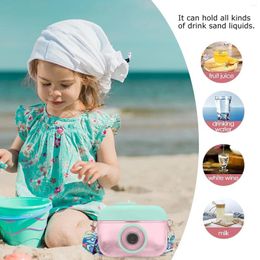 Water Bottles Adorable Camera Shaped Bottle - Leakproof And Portable (90 Characters)