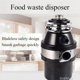 Mills Food Waste Disposer Residue Garbage Processor Air Switch Sewer Rubbish Disposal Crusher Grinder Material Kitchen Sink Appliance