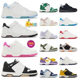 Famous Brand Out Of Office Sneaker Casual Designer Shoes offses White Women Mens Midtop Sponge Pink Light Grey Black Low Tops Panda OOO For Walking Platform Trainers