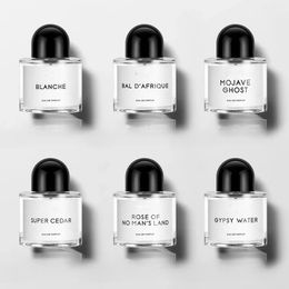 Byredo Perfume 100ML EAU DE PERFUM Fragrance Spray Bal Dafrique Gypsy Water Mojave Ghost Blanche Long time Lasting Body Spray Smell