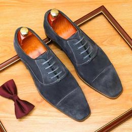 Dress Shoes Men's Business Korean Version Of The Trend British Fashion Three-point Small Leather Men