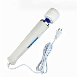 Party Favor Multi-Speed Handheld Massager Magic Wand Vibrating Massage Hitachi Motor Speed Adult Full Body Foot Toy For296o