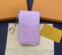 High-End Fashion Classic Hook Wallet Luxury European and American Zipper Coin Purse Storage Bag Bank Card Holder