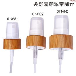 free shipping 50pcs/lot 24/410 20/410 18/410 bamboo pump head (Spray / Lotion)high qualtity Jigrr