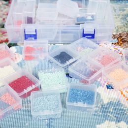 Stitch 1552Girds Diamond Painting Storage Box Beads Organiser DIY Diamond Mosaic Stone Cases Container Diamond Embroidery Accessories