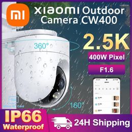 Xiaomi Smart Outdoor Camera CW400 2.5K Mi Home 2K AW300 WiFi IP Security Surveillance CCTV Webcam Motion Track Full Color