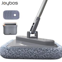 Joybos Floor Mop with Bucket Decontamination Separation for Wash Wet and Dry Replacement Rotating Flat 210830227v