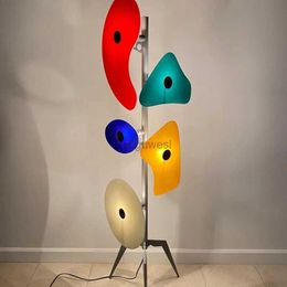 Floor Lamps Foscarini Orbital Floor Lamp Design Acrylic Shade led Colour lights Living Room Standing Light room decorations aesthetics light YQ240130