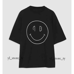 T-shirt da designer Anines Bing AB New Hot Classic Style Designer Anines Bing Shirt Pullover a righe ricamo T-shirt da donna Versatile tendenza della moda Tee Tops 664