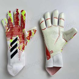 New Falcon Football Goalkeeper Gloves Thickened Non-slip Latex Wear-resistant Goalkeeper Gloves Without Finger Protection Gift YY