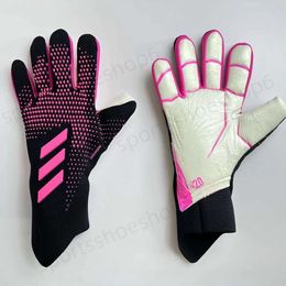 New Falcon Football Goalkeeper Gloves Thickened Non-slip Latex Wear-resistant Goalkeeper Gloves Without Finger Protection Gift RR