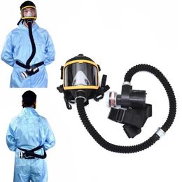 Clothing & Wardrobe Storage Electric Supplied Air Fed Full Face Gas Cover Constant Flow Respirator System Device Breathing Tube Ad173D