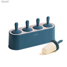 Ice Cream Tools Summer Homemade Mold Home Popsicle Making Box Low Temperature Resistance Flat Base YQ240130