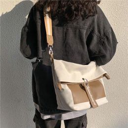 Waist Bags Foufurieux 2024 Casual Canvas Tote Bag Women Fashion Large Capacity Shopper Female Simple Shoulder Ladies Crossbody