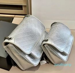 Designer Handbag Shoulder Waxy Leather Messenger Bags Women Cross Body Bag Satchel Lady Totes Design Fashion Messenger Tote