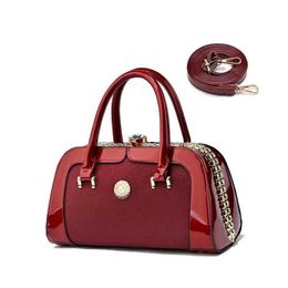 Evening Bags 2024 Fashion Alligator Women Handbags European Design Patent Leather Ladies Shoulder Bags Female Girl Brand Luxury Crossbody Bag