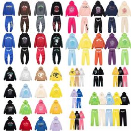 SP5555er Designer de capuz SP555R Capuz de capuz Spider Tracksuit Young Thug Tracksuit 555555 Homens Mulheres Capuzes Jaqueta da Web Sweatshirt SP555R Capuz LPM