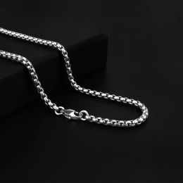 Necklace Light Weight Titanium Alloy Chain Cuban Chains Chokers Necklace For Mens Fashion Jewellery Outdoor Tool