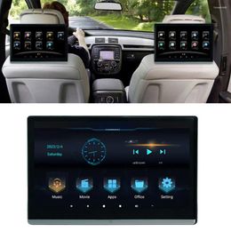 13.3 Inch Headrest TV 4K Car Monitor Android 11.0 Multifunction Tablet Touch Screen WiFi/Bluetooth/USB/SD/HDMI In Out FM MP5