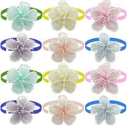 Dog Apparel 50/100Pcs Puppy Cat Grooming Collar Accessories Bowknot For Small Dogs Bow Ties Necktie Pet Supplies Bows