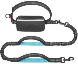 Carrier Sports Running Walking Waist Bag Dog Walking Rope Reflective Dog Belt Traction Rope