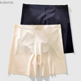 Women's Leggings Womens Panties 3D Seamless Safety Pants Shorts High Waist Under Skirt Boxer Briefs Female Underwear Cozy Anti Friction Boxers YQ240130
