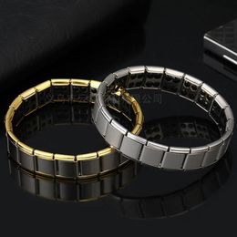 Link Chain ed Stainless Steel Magnetic Bracelet For Women Healing Bangle Balance Health Men Care Jewelry252J