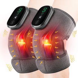 Electric Knee Tempreature Massager Fomentation Physiotherapy Vibration Massage Device Elbow Joint Pain Relief Heating Pad 240122