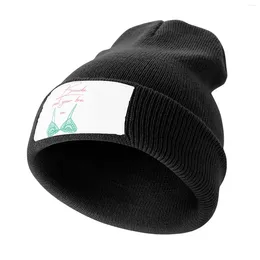 Berets Brenda Put Your Bra On Knitted Cap Black Beach Bag Designer Man Women's