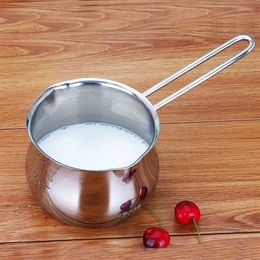 Mini Butter Melting Pot Butter Coffee Milk Warmer with Spout 18 10 Tri-Ply Stainless Steel 27OZ800ml234q