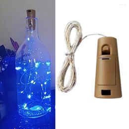 Strings Phlanp Wine Bottle Lights With Cork LED String Battery Fairy Garland For Christmas Party Wedding Decoration