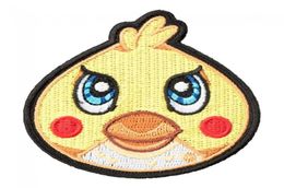 Yellow Bird Sewing Notions Embroidery Cartoon Animals Iron On Patches For Clothing Shirts Hats Bags Custom Design7438819