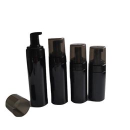 100ml 120m 150ml 200ml Empty Mousse Foam Bottle Black Liquid Soap Dispenser Pump Bottles Refillable Hand Shampoo Castile Vtbnx
