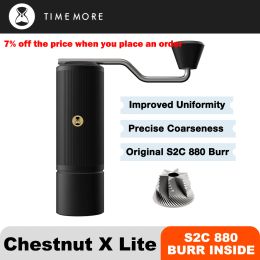Mills TIMEMORE X LITE Manual Coffee Grinder S2C Burr Inside High Quality Portable Hand Grinder With A Fine Adjustmen Espresso Mill