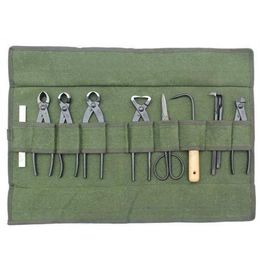 Storage Bags Japanese Bonsai Tools Package Roll Bag 600x430MM Canvas Tool Set Case BOM666248x