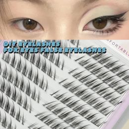 Eyelash Book Manga Fan Wing False Lashes Cluster Cosplay Eyelashes Bundles Beauty Makeup Eyelash Extension Supplies Products 240123
