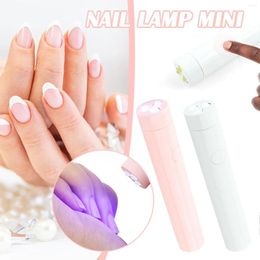 Nail Dryers Lamp Mini Salon Quick Dry Usb Machine Home Potherapy Uv Pen Dryer Tools Professional Led W6s7