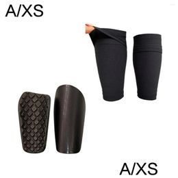 Elbow Knee Pads Soccer Shin Guards For Kids/Adt Football Legging Shinguards Sleeves Protective Gear 1 Pair Size Xs/S/M/L Ki N7F9 Drop Ot3Tv