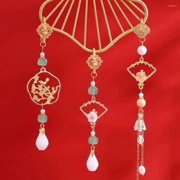 Brooches Vintage Chinese Cheongsam Pendant For Women Hanfu Hanging Tassel Brooch Ornament Clothing Accessories Jewellery