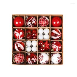 Party Decoration Bright Ball Christmas Tree Accessories Creative Wedding Hanging Scene Layout 36 Balls