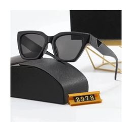 Sunglasses High Quality Designers Polarized Men Women Uv400 Square Lens Sun Glasses Lady Fashion Pilot Driving Outdoor Sports Travel D Otdg1