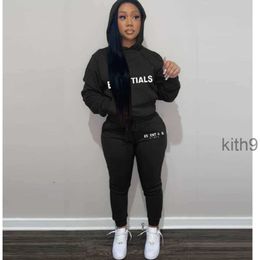 Spring Designer Sets For Womens Tracksuits Sports Hoodie Outfits Ladies Two Piece Pants Set Letter Printed Jogging Suits WWBL